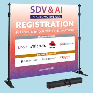 Backdrop Fabric Banner Stands