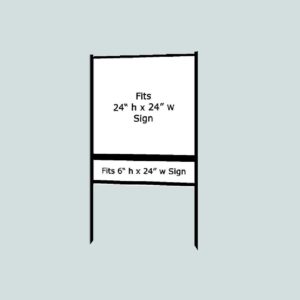 24" x 24" Steel Frames