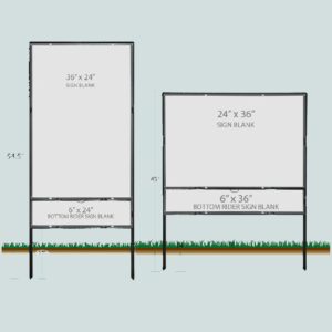 24" x 36" Steel Frames