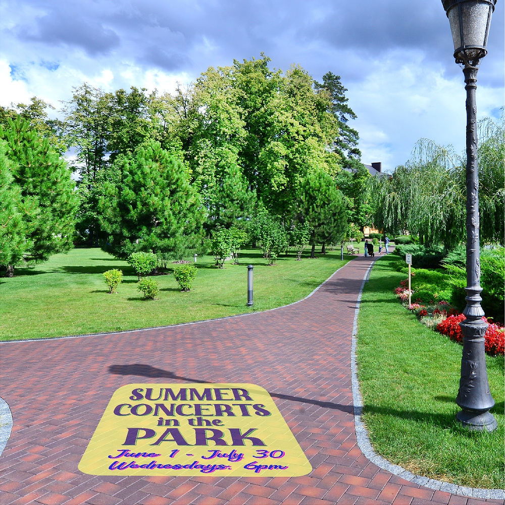 Sidewalk & Street Decals